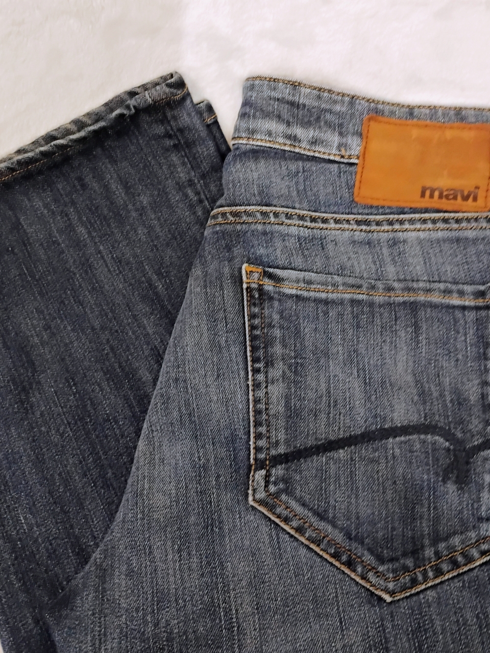 Mavi Josh Boot Cut Dark Wash Mens 31x32 Jeans Bootcut Blue Denim R